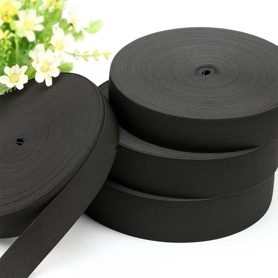 10 mét dây thun quần trắng đen 0.3cm 0.5cm 1cm 2cm 3cm 5cm... FE123