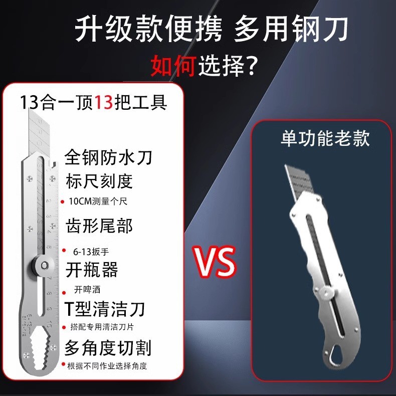 Đa Năng Thép Không Gỉ Nghệ Thuật Dao Nặng Dày Nghệ Thuật Hình Nền Dao Công Nghiệp Lưỡi Dao