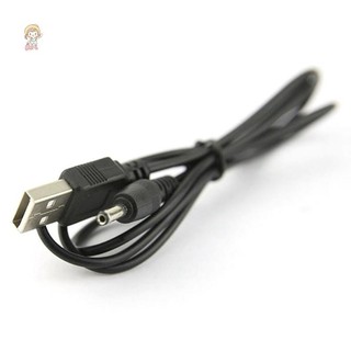 Cổng USB TWE đến 2.5 3.5 4.0 5.5mm 5V Jack Cáp Nguồn Kết Nối Dây Đen VN