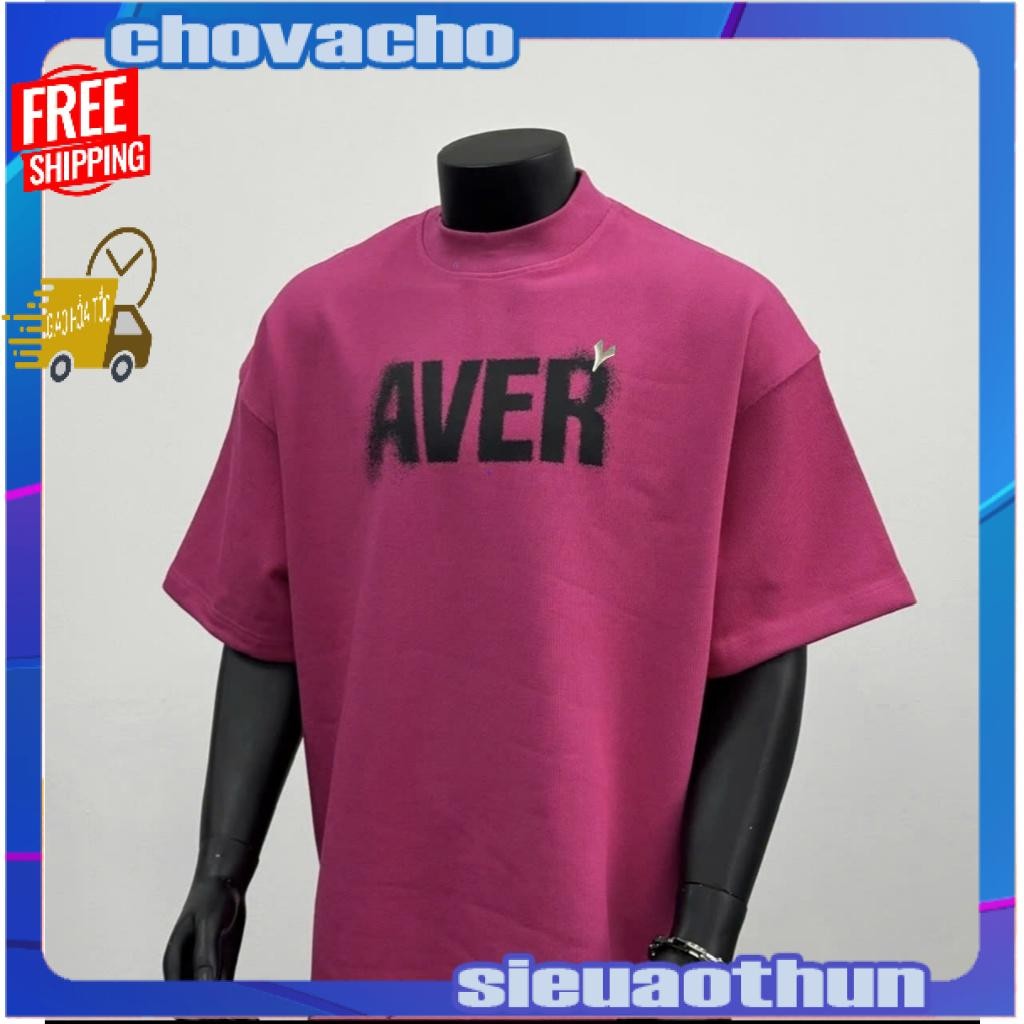 Áo thun Stee Cổ tròn AVER Localbrand ICVCVNI Unisex