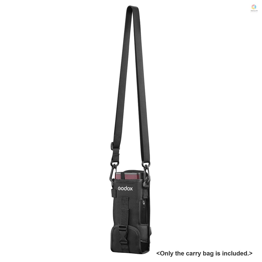 Túi đựng di động Godox CB-57 có dây đeo vai có thể điều chỉnh cho đèn Flash Godox AD200 / AD200Pro