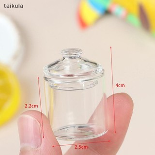 QwQ Bình kẹo thủy tinh borosilicate cao chơi búp bê phụ kiện nhà taikula
