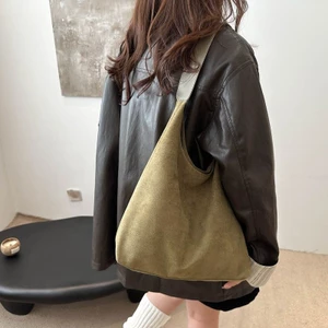 Túi tote nữ dung tích lớn đeo vai nách phong cách retro mẫu hot