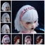 WEETW Punk Rivet Headband, Gothic Hollow Out Steampunk Hair Hoop, Subculture Headpiece Y2K Rock lấy cảm hứng từ khóa da Băng đô ngoài trời