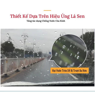 Xịt nano chống bám nước kính ô tô dung tích 120ml Nano phủ kính chống bám nước kính ô tô... Motex