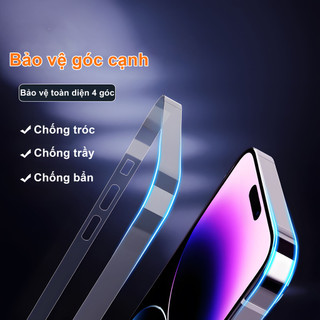 Miếng dán bảo vệ viền điện thoại siêu mỏng – Cảm giác chạm mượt, dùng cho iPhone 17 16 15 14 13 12  Pro Max