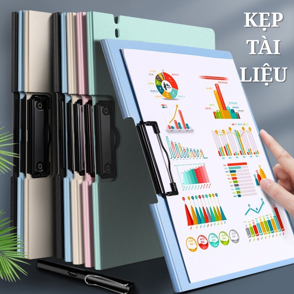 File Kẹp Tài Liệu A4 Văn Phòng, Kẹp Trình Chữ Ký Đơn Đôi Cao Cấp Chắc Chắn Nhiều Màu