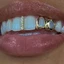 BORAGETE Hip Hop Răng Grillz, Lưới Tản Nhiệt Đồng Trái Tim Rỗng, Đôi Trái Tim Màu Vàng Sáng Bóng Răng Mũ Trang Sức Răng