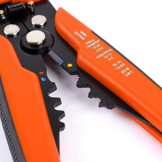 bấm cos đa năng ,Kìm tuốt dây điện ,dây cáp,Không làm hỏng lõi dây 0.2 - 6mm Hàng chính hãng