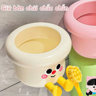 Giá Bàn Chải Dopamine Treo Tường, Nhanh Khô & Kháng Khuẩn, Thiết Kế Đẹp Mắt, An Toàn Cho Trẻ Em