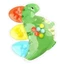 Exhila Kids Rainbow Dinosaur Đồ chơi bóp giác quan Nhận thức màu sắc Quản lý cảm xúc