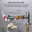 vòi rửa bát inox 304 vòi nước bồn rửa chén Vòi nước gắn tường Ống nước chống rò rỉ mềm 360 độ Vòi nước có bộ lọc phi20mm