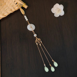 Mặt Dây Chuyền MAUROPOLI Thiết Kế Ban Đầu Cổ Sườn Xám Bấm Ve Áo Ruyi Phong Cách Retro Trung Quốc