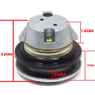 Thích hợp cho xe tay ga Yamaha Howard Xe máy Yuexing 125 Phong cách cũ Lingying ZY125 Flying Eagle 125 Khóa nắp bình xăng