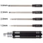 Bộ tuốc nơ vít lục giác NOTE1, Bộ công cụ máy bay trực thăng RC 4 trong 1 1.5 / 2.0 / 2.5 / 3.0mm, Bộ công cụ mô hình máy bay không người lái bằng kim loại sửa chữa chuyên nghiệp
