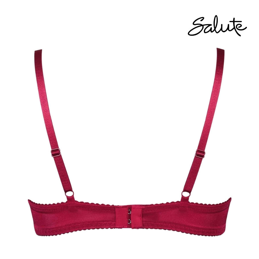Áo lót Wacoal Salute IBTJ470 có gọng, nâng nhiều ren thêu 3D cao cấp - BTJ470