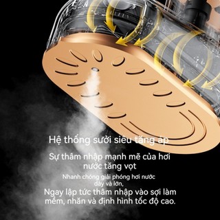 Bàn ủi hơi nước cầm tay Bear DYD-B15M5 1500W - Thiết kế xoay 180 độ làm phẳng nhanh ủi khô hiệu quả cho mọi loại vải