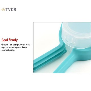 TVKR Snack Niêm Phong Kẹp Tươi Giữ Niêm Phong Kẹp Nhựa Trợ Giúp Tiết Kiệm Thực Phẩm Du Lịch Nhà Bếp Tiện Ích Cói Đổ Túi Bảo Quản Thực Phẩm Kẹp OIK