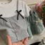 Thời Trang Mùa Hè Bé Gái Áo Thun Tay Ngắn Trẻ Em Khâu Bé Gái Thường Ngày Hàn Quốc Top