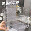 Hộp Bảo Quản Mỹ Phẩm Trong Suốt Acrylic Nước Hoa Tidy-up Mặt nạ Vệ Sinh Tủ Quần Áo Kệ Chăm Sóc Da Hộp Sản Phẩm