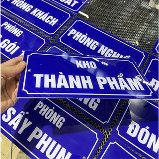 Bảng phòng ban, phòng kế toán, phòng giám đốc... trên chất liệu mica, bền, đẹp. sản xuất nội dung theo yêu cầu.