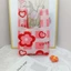 Túi Tote OLVIDO, Túi Đeo Tay Thêu Trái Tim Hoa Handmade, Túi Mua Sắm Dung Tích Lớn Dệt Kim Thông Thường Cho Nữ Bé Gái