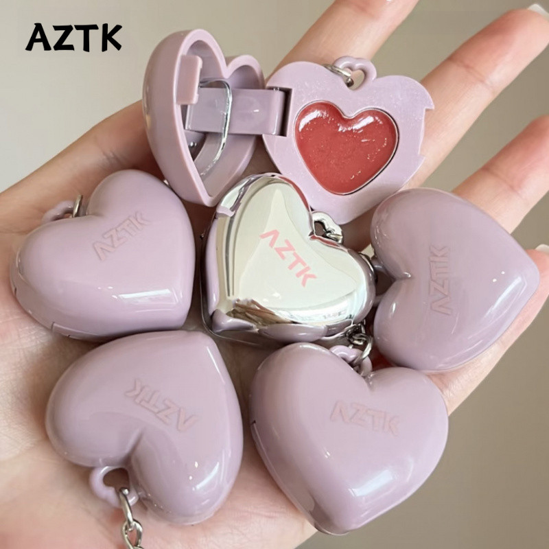 AZTK Love Lip Freeze Pink Sampling Mặt dây chuyền ánh sáng nước Son ...