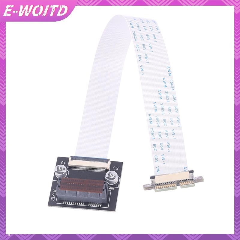 E-woitd PCI-e1X FPC PCI-E Express 1X Riser Nối Dài Khe Cắm Đơn Cáp Tốc Độ Cao HNVN