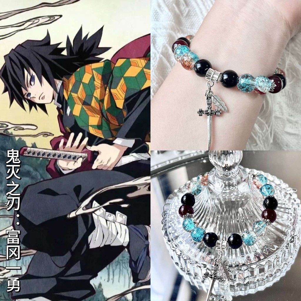 Vòng tay anime hai chiều thiết kế gốc từ Demon Slayer | Shopee Việt Nam
