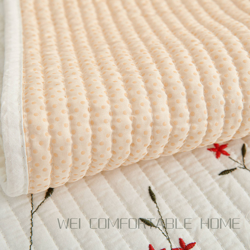 123 Người Nguyên Chất Cotton Sofa Đệm Hình Chữ L Kết Hợp Sofa Chống Trơn Trượt Đệm Bao Nhỏ Tươi Cao Cấp Bao Khăn Vải