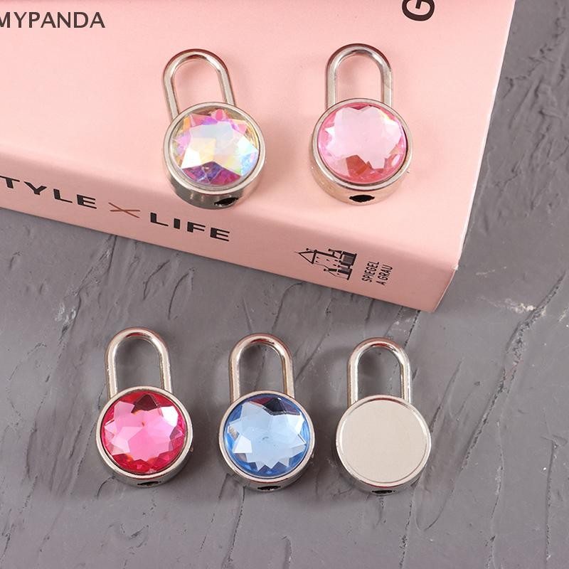 MYPANDA 1 Bộ Khóa Màu Tròn Khóa Phần Cứng Có Khóa Chìa Khóa Cho Du Lịch Hành Lý Hộp Trang Sức Nhật Ký Đám Cưới Vali Sách.