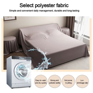 [Còn hàng] Vỏ chống bụi nội thất NOOKSTORY, Vỏ bảo vệ màu xám chống nấm mốc, Tấm chống bụi thoáng khí cỡ lớn Giường Sofa Ghế bàn trà