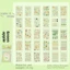 Nhãn dán móng tay FAVORITEGOODS, Nhãn dán cốc tự dính đa chức năng, Nhãn dán hoạt hình Mini DIY để trang trí móng tay nghệ thuật