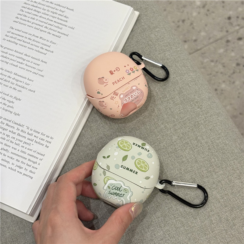 Cho UGREEN HiTune S5 Vỏ Silicon Bảo Vệ Tai Nghe Vỏ Mềm Dễ Thương Chống Sốc Mềm Bảo Vệ Tai Nghe Có Thể Giặt Tai Nghe Da