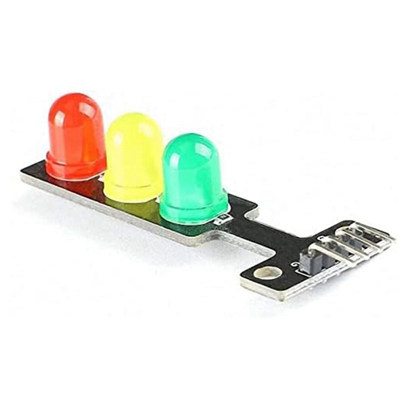Bộ 5 Đèn Giao Thông Mini LED DC 5V 5MM Mô Đun Màn Hình DIY Project Kit, Hệ Thống Giao Thông Mô Hình Đèn Giao Thông