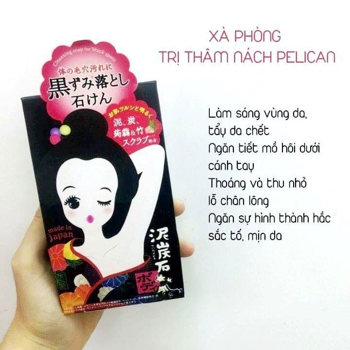 [DATE 2028] Xà Phòng Làm Mờ Thâm Nách Sáng Da 100g ,Giảm Thâm Vùng Da Dưới Cánh Tay