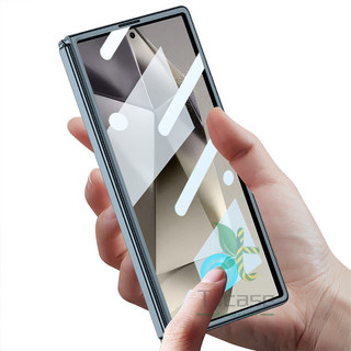 Ốp lưng pha lê mạ điện siêu mỏng mỏng Samsung Galaxy Z Fold 6 Z Fold 5 Z Fold 7Front Phim cường lực Vỏ trong suốt