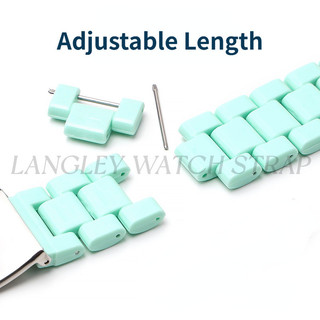 Dành Cho Omega Cho Swatch Dây Đeo Đồng Hồ 20 Mm 22 Mm Nhựa Phát Hành Nhanh Dây Đeo Đồng Hồ Gốm Vòng Tay Nam Nữ Kích Thước Đồng Hồ Đa Năng Thay Thế Thể Thao Thường Ngày Trong Suốt