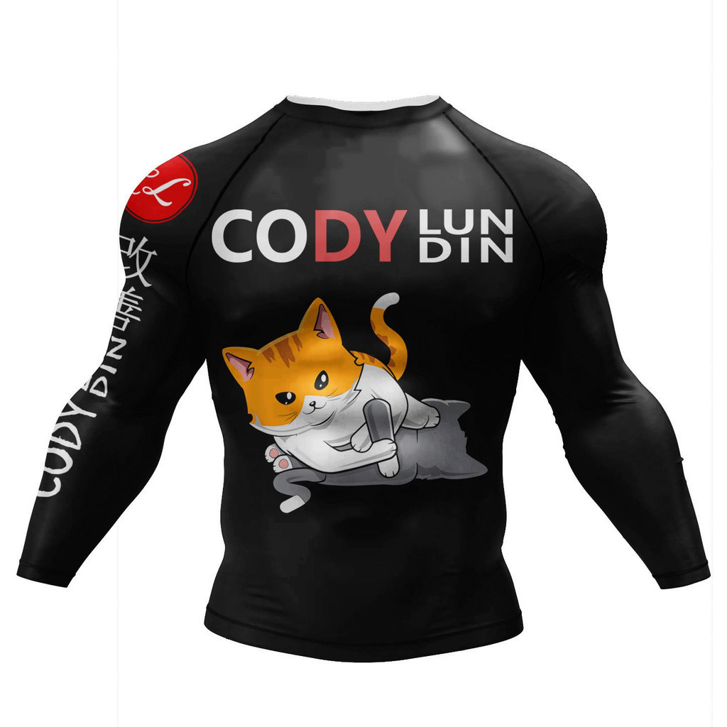 Mùa hè mới 3D in dài tay thể thao nhanh khô tập thể dục lỏng đào tạo đi xe đạp T-shirt thể thao ngoài trời thường ngày