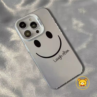 Ốp Lưng Mặt Cười Biểu Hiện Cho OPPO Find X7 X6 X5 Pro A17 A17K A16K A16E A95 A83 A71 A39 A37 F11 Pro F1S F7 F5 A36 A76 A96 Neo 9 A12 A7 A5S Ốp Lưng Cặp Đôi Mặt Cười Ngọt Ngào Đơn Giản