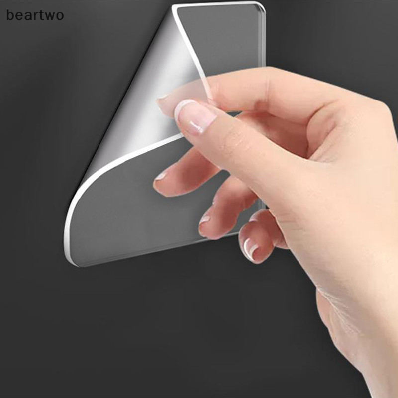 < Beartwo > Móc Dính Chắc Chắn Khung Ảnh Poster Giá Đỡ Đồng Hồ Ảnh Móc Khoan Chống Thấm Nước Nhà Bếp Phòng Tắm Vít Móc Đẹp