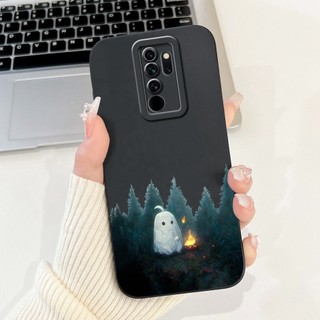 Dành Cho Xiaomi Redmi Note 8 Pro Ốp Lưng Gấu Trúc Đáng Yêu Hoạt Hình Vuông Silicon Chống Sốc TPU Mềm Cho Xiomi Redmi Note 8 Pro Ốp Lưng