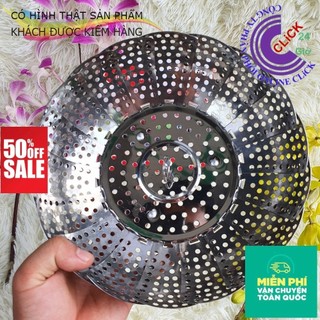 [XẢ] 2 Vĩ Hấp Xòe Inox Không Rỉ Sét Có Thể Xếp Gọn, Có 3 Chân Chắc⌛ Hoa Mười Giờ Bonsai & Phụ Kiện