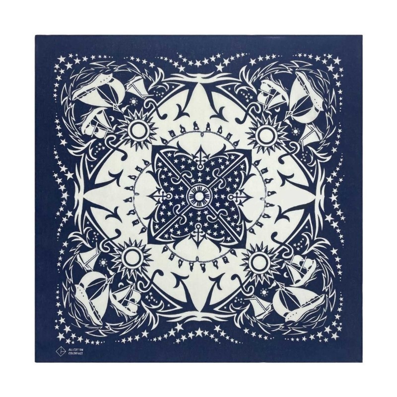 Vic Cotton Bandanas Hiphop Cổ Khăn In Hình Phương Tây Khăn Trùm Đầu Nữ Lễ Hội Âm Nhạc Headwrap Nhảy Múa Đảng Dress Up Sc