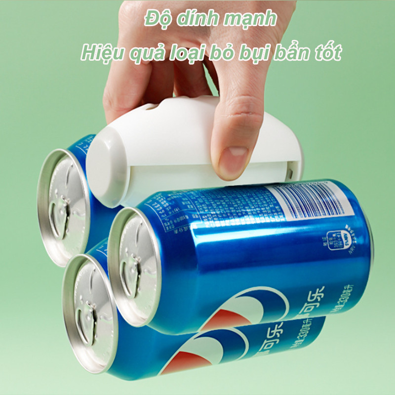 Cây Lăn Bụi Tái Sử Dụng,Tẩy Lint, Cây Lăn Lông Thú Cưng Gọn Nhẹ,Nó có thể làm sạch quần áo, ghế sofa, v.v.
