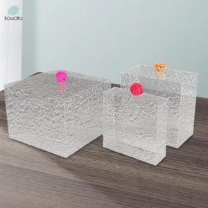 3 Kệ trưng bày thực phẩm tự chọn Acrylic cho thực phẩm Thủ công phục vụ