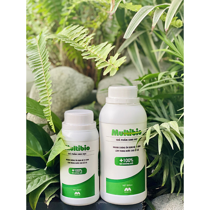 Vi Sinh Multibio 125ml /250ml /500ml - Khử Độc, Làm Trong Nước Cho Hồ Cá