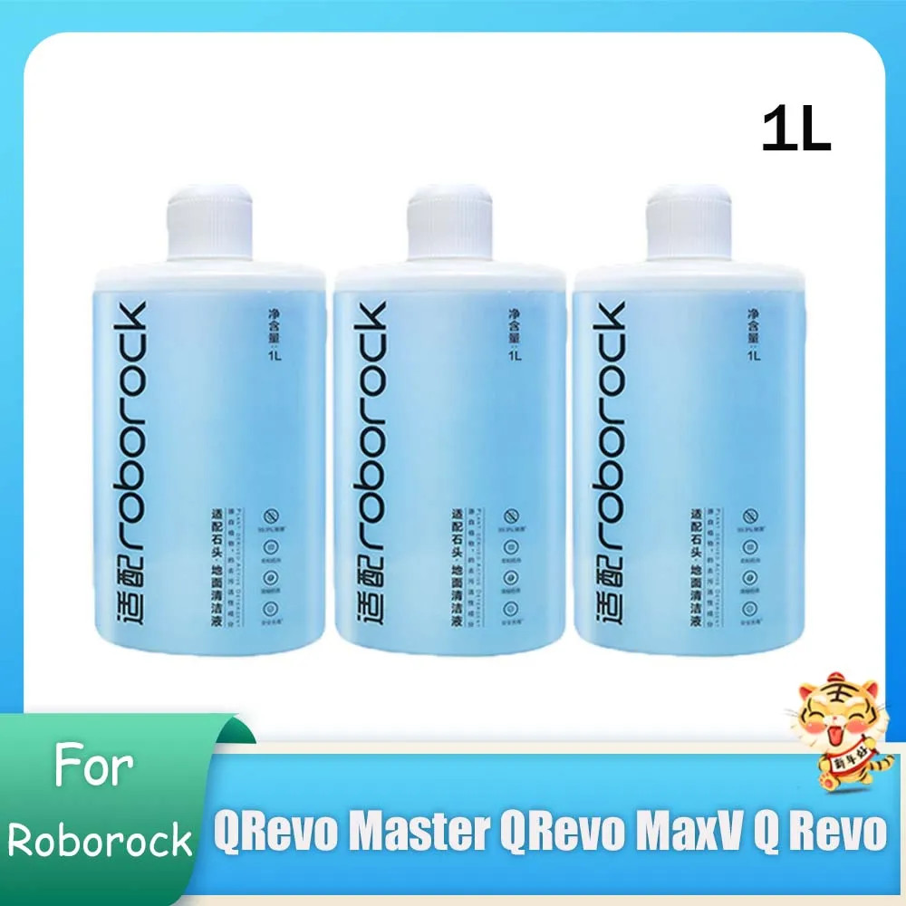 Phụ tùng thay thế chất lỏng tẩy rửa sàn Fluid1L cho Roborock Q Revo MaxV Master Pro S P10