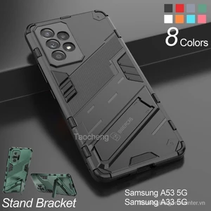 Ốp điện thoại cứng giáp chống sốc với giá đỡ máy ảnh Vỏ bảo vệ cho Samsung Galaxy A53 A33 A73 A13 A23 LTE 4G 5g xpwn