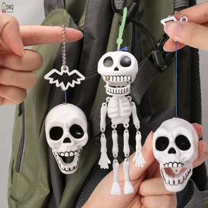 Hình đầu lâu Móc khóa tinh tế Móc khóa Giá đỡ chìa khóa Túi Goodie Đồ dùng nhồi bông